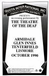 Image of An Evening Performance By Australian Theatre of The Deaf - Program