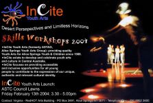 Image of InCite Arts - Desert Perspectives And Limitless Horizons Skills Workshops Poster
