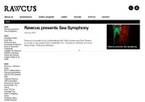 Image of Rawcus Archive 2013-2024, website captured 2024