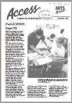 Image of Arts Access Victoria - Arts Access Society Inc. - Access Newsletter December 1992