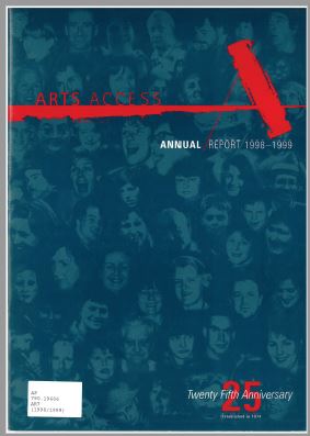Image of Arts Access Victoria –  Annual Report 1998-99