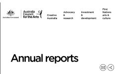Image of Australia Council - Annual Report 2015-16