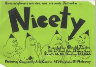 Image of Arts Access Victoria - Stretch Theatre - Nicety - Promotional Flyer