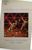 Image of Australia Council - Annual Report 1981-82