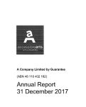 Image of Accessible Arts - Annual Report 2017