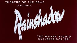 Image of Australian Theatre of The Deaf - Rainshadow - Program