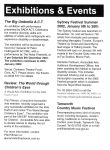 Image of Accessible Arts - ACE - Exhibitions and Events 2002