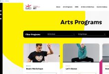 Image of Tutti Arts - Website - Arts Programs, captured 2023