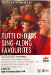Image of Tutti Arts - Tutti Choir 'Singalong Favourites' Promotional Poster 2019