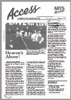 Image of Arts Access Victoria - Access Newsletter Spring 1993