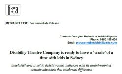 Image of IndelabilityArts - Wilbur The Optical Whale - Media Release