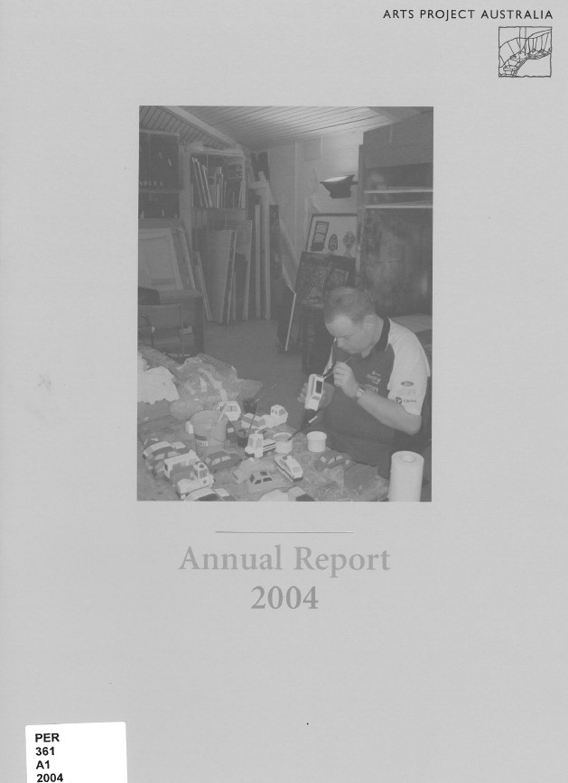 Image of Arts Project Australia - Annual Report 2004