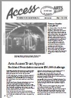 Image of Arts Access Victoria - Arts Access Society Inc. - Access Newsletter Sep - Nov 1992