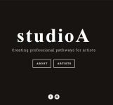 Image of Studio A website captured in 2015