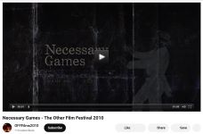 Image of The Other Film Festival Program 2010 - Necessary Games by Sophie Hyde (2009), You Tube