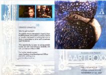 Image of Accessible Arts  - AART-BOXX 2007 - Promotional Card