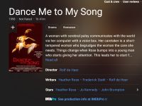Image of Dance Me To My Song - IMDB webpage