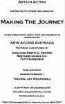 Image of Tutti Arts - Making the Journey: New Publication About Arts and Disability in Australia By Arts Access Australia - Launch Event - Promotional Flyer