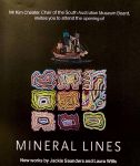 Image of Tutti Arts - Jackie Saunders and Laura Wills - Mineral Lines Exhibition - Invitation - Promotional Card