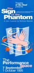 Image of Australian Theatre of The Deaf poster for The Sign of the Phantom at the Performance Space