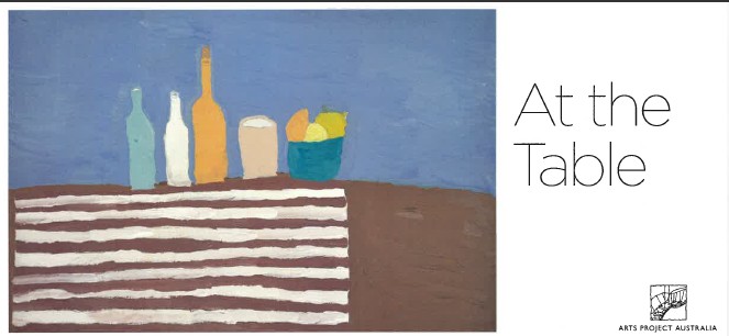 Image of Arts Project Australia - At The Table Exhibition 2013 -Invitation - Promotional Card
