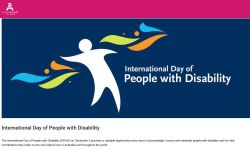 Image of Accessible Arts website - International Day of People With Disability, captured 2022