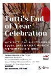 Image of Tutti Arts – End of Year Celebration 2019 Promotional Poster