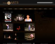 Image of Crossroad Arts website Program Hole in My Shoe 2004