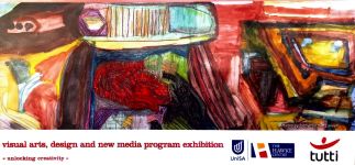 Image of Tutti Arts - Visual Arts, Design and New Media Program Exhibition - Promotional Card