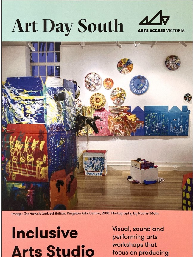 Image of Arts Access Victoria – Inclusive Arts Studio - Arts Day South - Promotional Flyer
