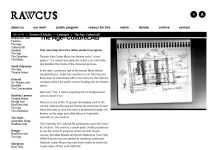 Image of Rawcus Reviews and Articles, captured 2024