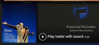 Image of Shine - IMDB webpage