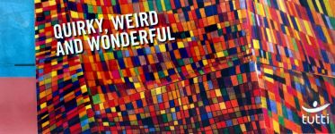 Image of Tutti Arts - 'Quirky Weird and Wonderful' Exhibition 2013 Promotional Card