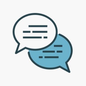Image linking to Contact Us icon - 
Image of speech bubbles – This image uses resources from Flaticon.com, Speech Bubble Icons, created by Winnie Vinzence
