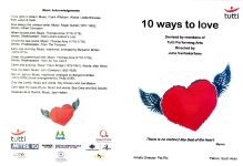 Image of Tutti Arts - 10 Ways to Love - Program