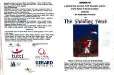 Image of Tutti Arts - The Shouting Fence - Program
