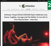 Image of The Clothesline - Intimacy: Torque Show & Michelle Ryan Celebrate Love, Dance, Fragility, Courage and The Ability To Live Life To Your Physical Best – Interview