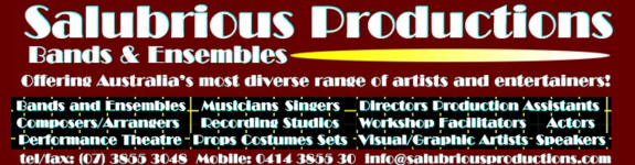 Image of Salubrious Productions Website, captured 2007