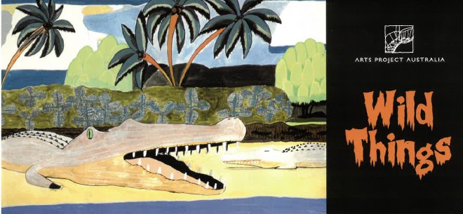Image of Arts Project Australia - Wild Things Exhibition 2008 - Promotional Card