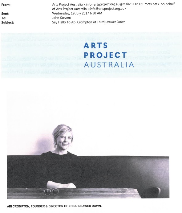 Image of Arts Project Australia - CollectorsCorner - Enews 20170719_Iss2