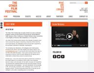 Image of The Other Film Festival website captured 2013