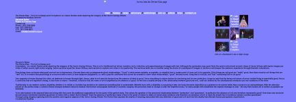 Image of Access Arts - The Divine Kiss, website captured 2004