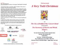 Image of Tutti Arts 'A Very Tutti Christmas' 2010 Program