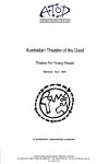 Image of Australian Theatre of The Deaf - National Tour 1997 - Sponsorship Proposal