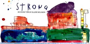 Image of Tutti Arts - Ellese Mclindin debut solo exhibition 'Strong'  2020 Promotional Card