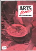 Image of Arts Access Victoria – Arts Access Society Annual Report 1989