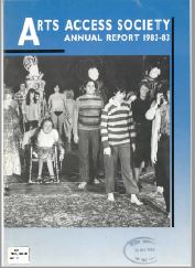 Image of Arts Access Victoria – Arts Access Society Annual Report 1982-83