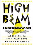 Image of High Beam Festival  Program 1998
