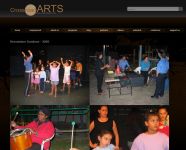 Image of Crossroad Arts website Program Dreamtime Gundoos 2005