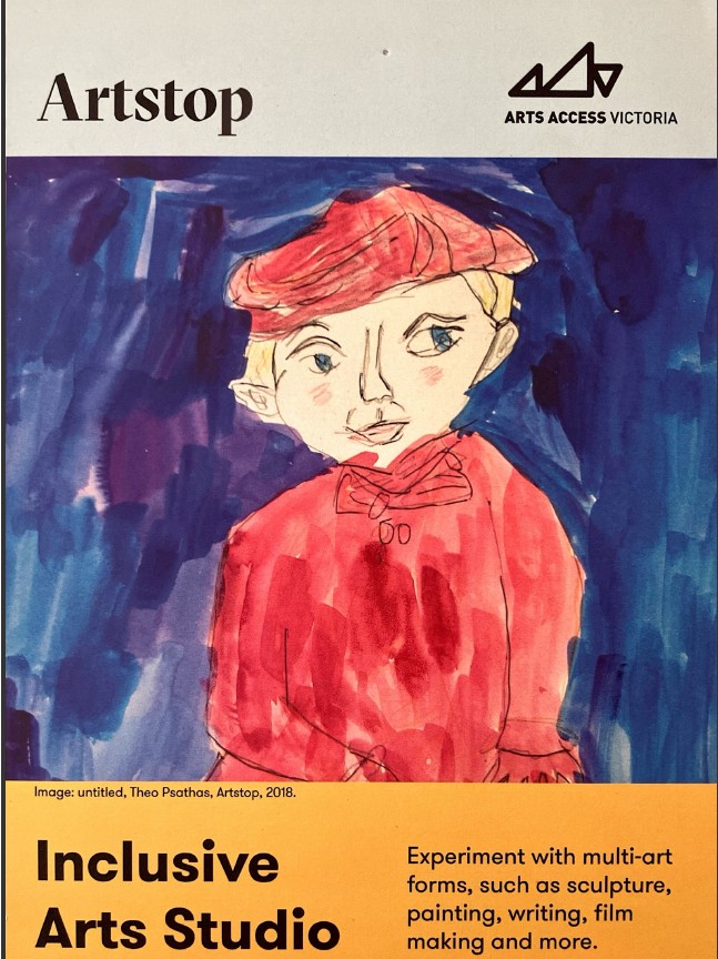 Image of Arts Access Victoria – Inclusive Arts Studio - Get Out - Promotional Flyer